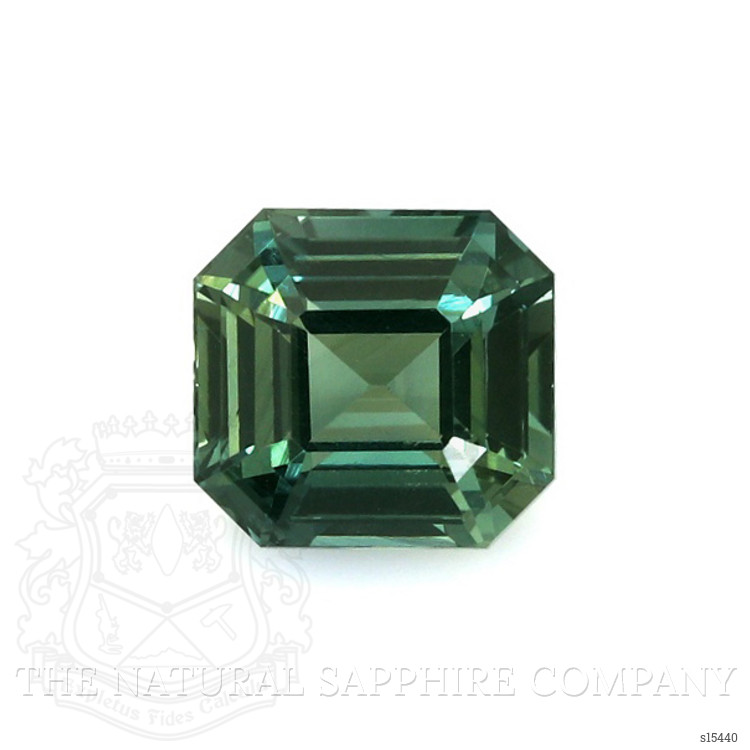 2.06 Ct. Bluish Green Sapphire from Ceylon (Sri Lanka)