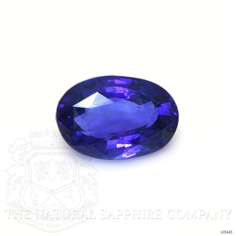 3.05 Ct. Blue Sapphire from Ceylon (Sri Lanka)