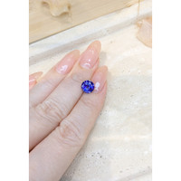 1.96 Ct. Blue Sapphire from Madagascar Life Style