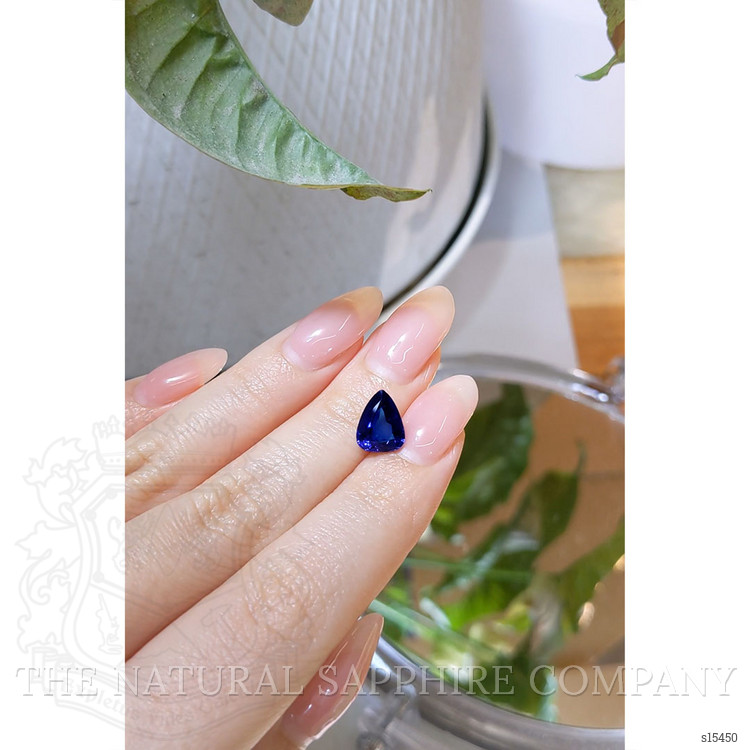 3.07 Ct. Blue Sapphire from Ceylon (Sri Lanka)