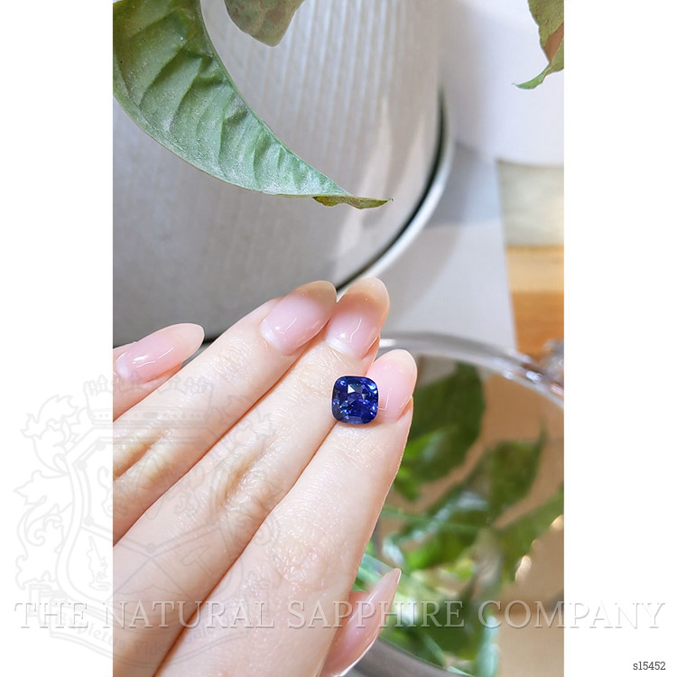 5.17 Ct. Blue Sapphire from Ceylon (Sri Lanka)