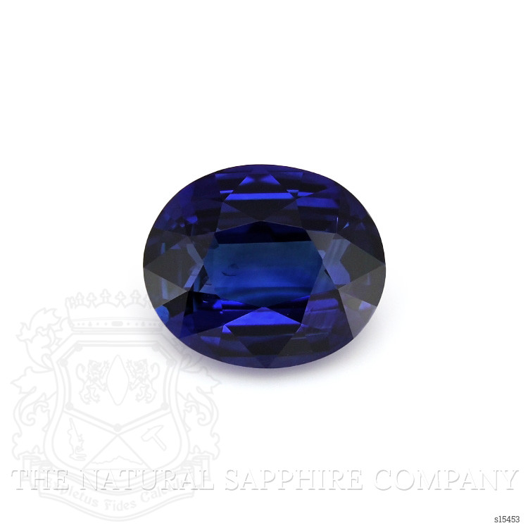 4.02 Ct. Blue Sapphire from Ceylon (Sri Lanka)
