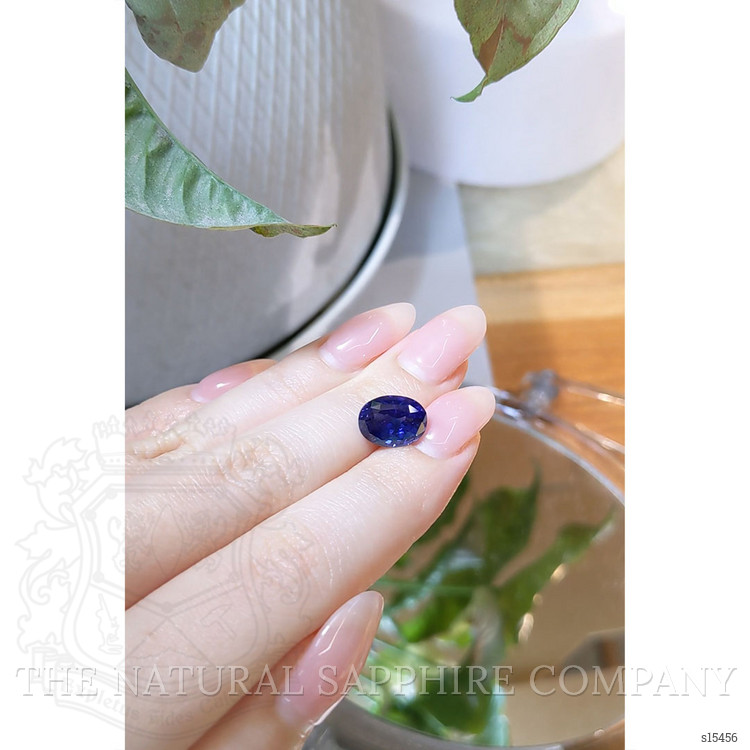 6.03 Ct. Blue Sapphire from Madagascar
