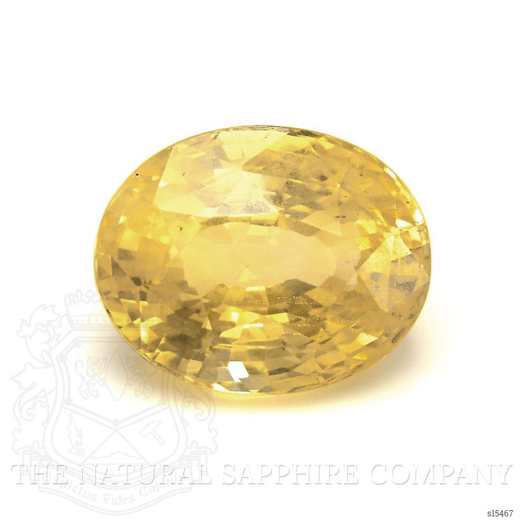 16.04 Ct. Yellow Sapphire from Ceylon (Sri Lanka)