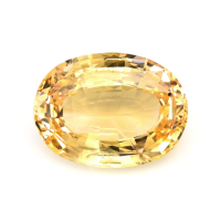 10.47 Ct. Orangish Yellow Sapphire from Ceylon (Sri Lanka) Video