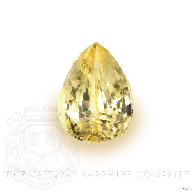 4.19 Ct. Yellow Sapphire from Ceylon (Sri Lanka)