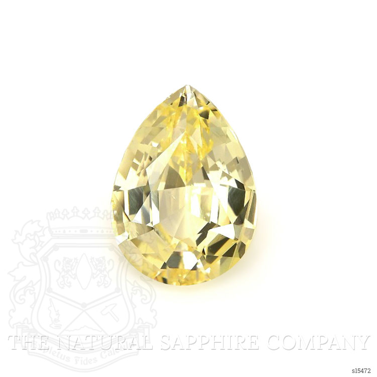 3.25 Ct. Yellow Sapphire from Ceylon (Sri Lanka)