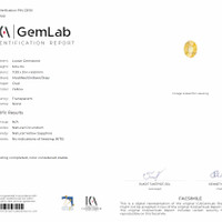 6.04 Ct. Yellow Sapphire from Ceylon (Sri Lanka) Scan Report