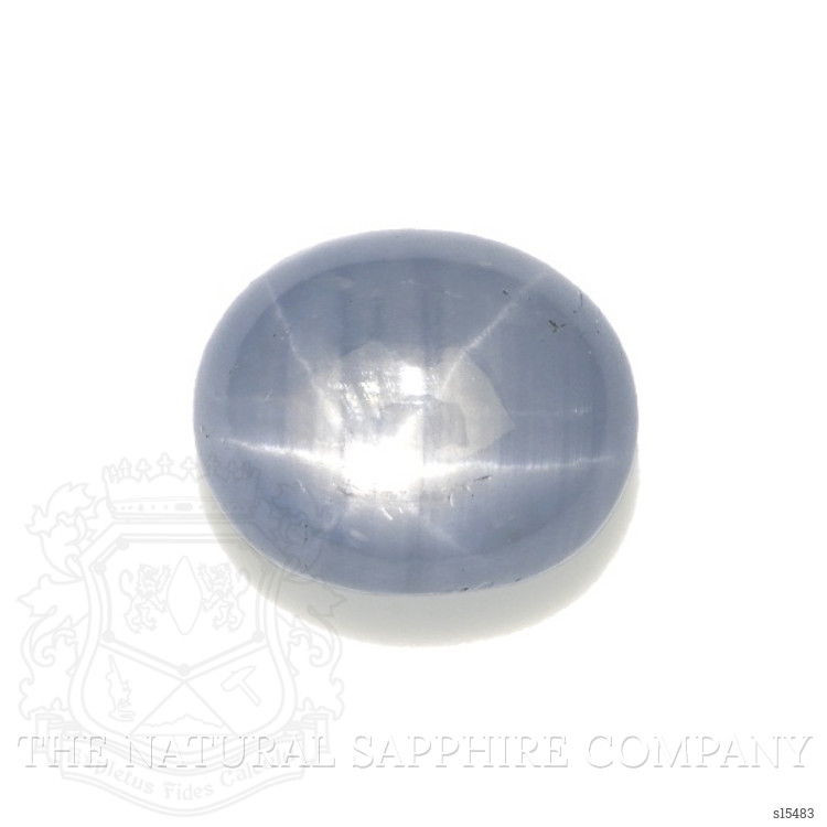 4.47 Ct. Bluish Grey Star Sapphire from Ceylon (Sri Lanka)