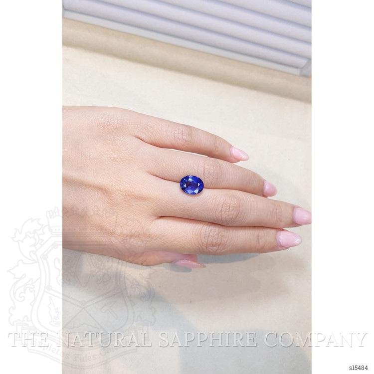 5.06 Ct. Blue Sapphire from Ceylon (Sri Lanka)