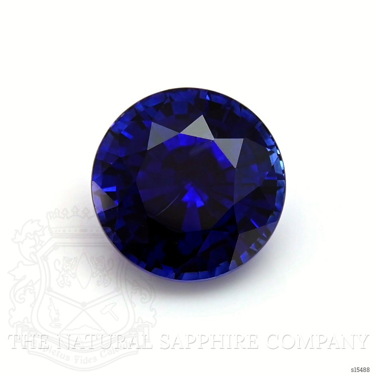 3.97 Ct. Blue Sapphire from Ceylon (Sri Lanka)