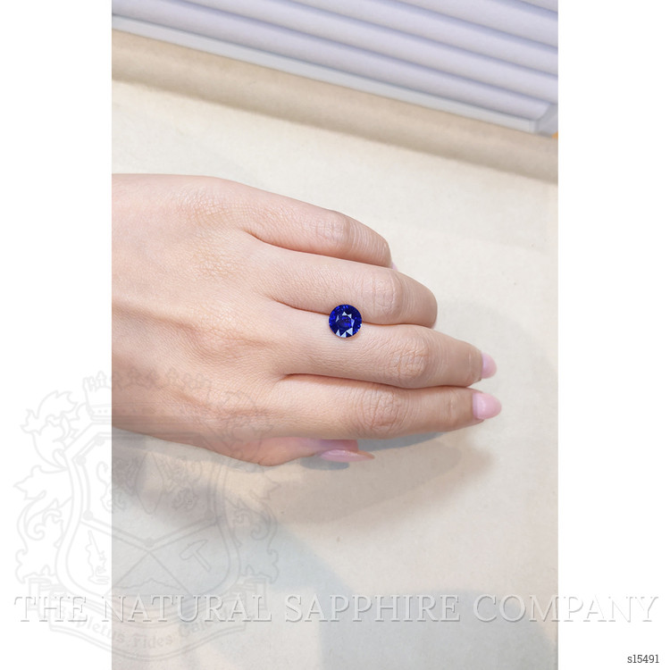 2.73 Ct. Blue Sapphire from Ceylon (Sri Lanka)