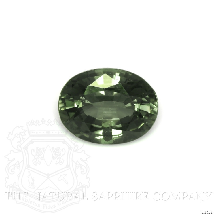1.09 Ct. Green Sapphire from Ceylon (Sri Lanka)