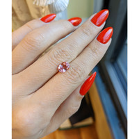 1.59 Ct. Padparadscha Sapphire from Madagascar Life Style