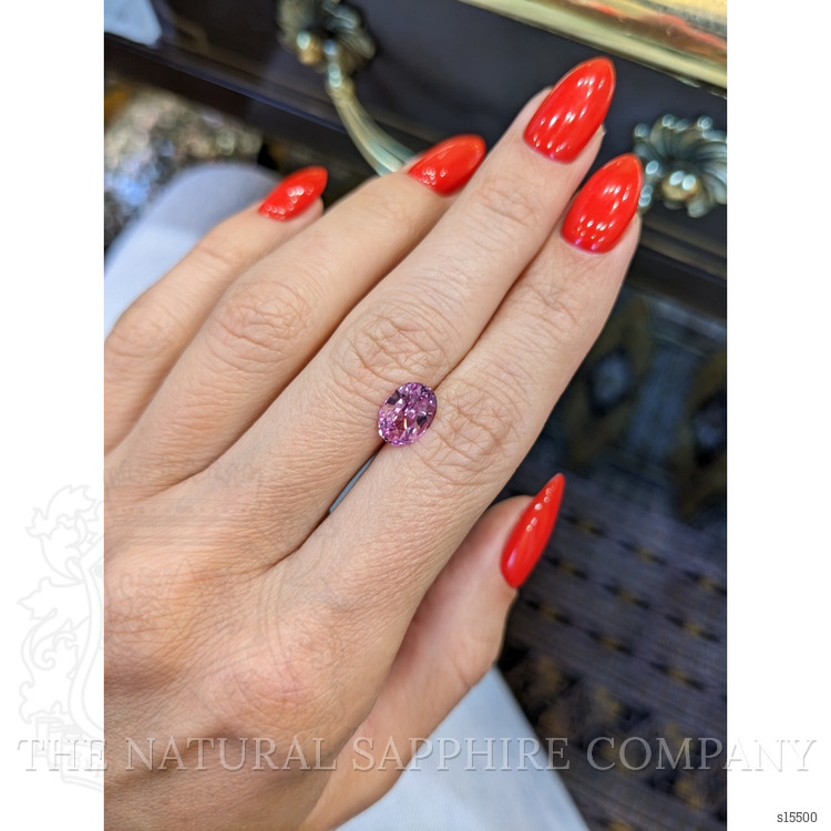2.03 Ct. Pink Sapphire from Ceylon (Sri Lanka)