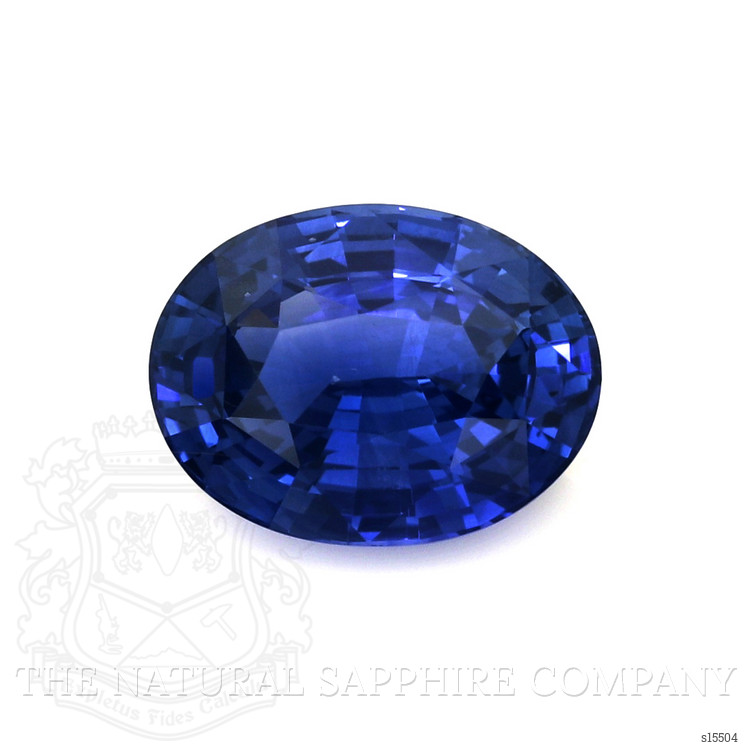 7.08 Ct. Blue Sapphire from Ceylon (Sri Lanka)