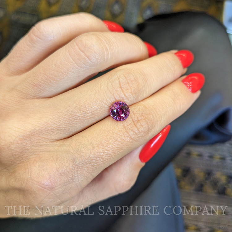 2.15 Ct. Purple Sapphire from Ceylon (Sri Lanka)