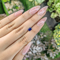 0.55 Ct. Blue Sapphire from Ceylon (Sri Lanka) Life Style