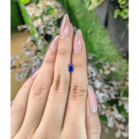 0.55 Ct. Blue Sapphire from Ceylon (Sri Lanka) Life Style
