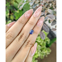 0.85 Ct. Blue Sapphire from Ceylon (Sri Lanka) Life Style