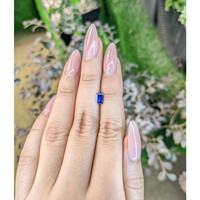 0.55 Ct. Blue Sapphire from Ceylon (Sri Lanka) Life Style