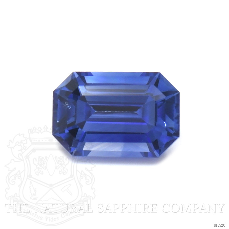 0.84 Ct. Blue Sapphire from Ceylon (Sri Lanka)