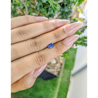 0.84 Ct. Blue Sapphire from Ceylon (Sri Lanka) Life Style
