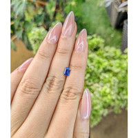 0.69 Ct. Blue Sapphire from Ceylon (Sri Lanka) Life Style