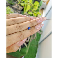 0.69 Ct. Blue Sapphire from Ceylon (Sri Lanka) Life Style