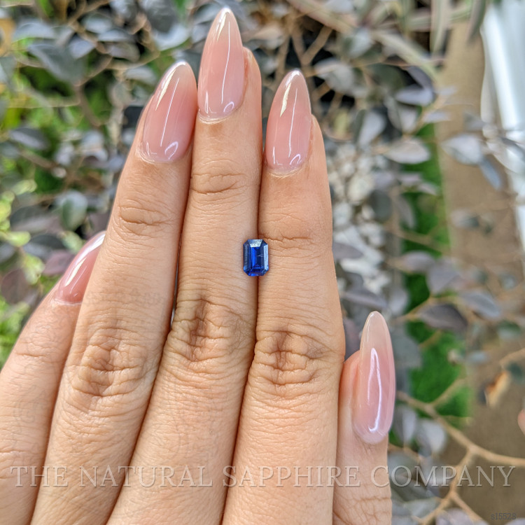 0.73 Ct. Blue Sapphire from Ceylon (Sri Lanka)
