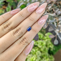 0.73 Ct. Blue Sapphire from Ceylon (Sri Lanka) Life Style