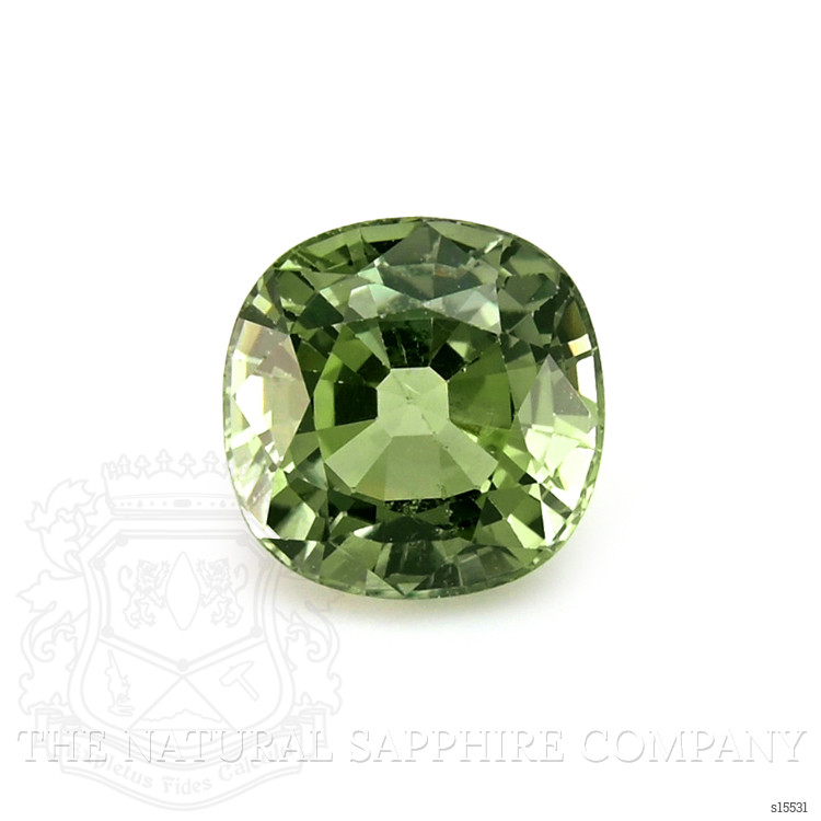 1.65 Ct. Green Sapphire from Ceylon (Sri Lanka)