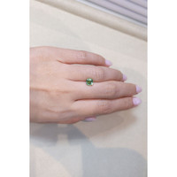 1.65 Ct. Green Sapphire from Ceylon (Sri Lanka) Life Style
