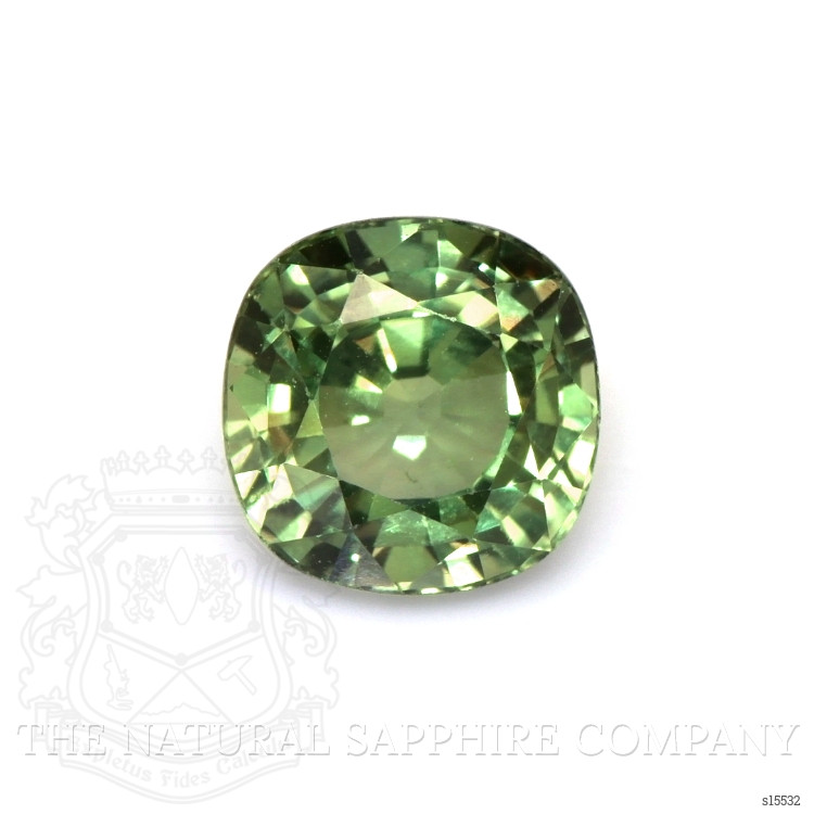 1.76 Ct. Green Sapphire from Ceylon (Sri Lanka)