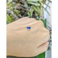 0.73 Ct. Blue Sapphire from Ceylon (Sri Lanka) Life Style