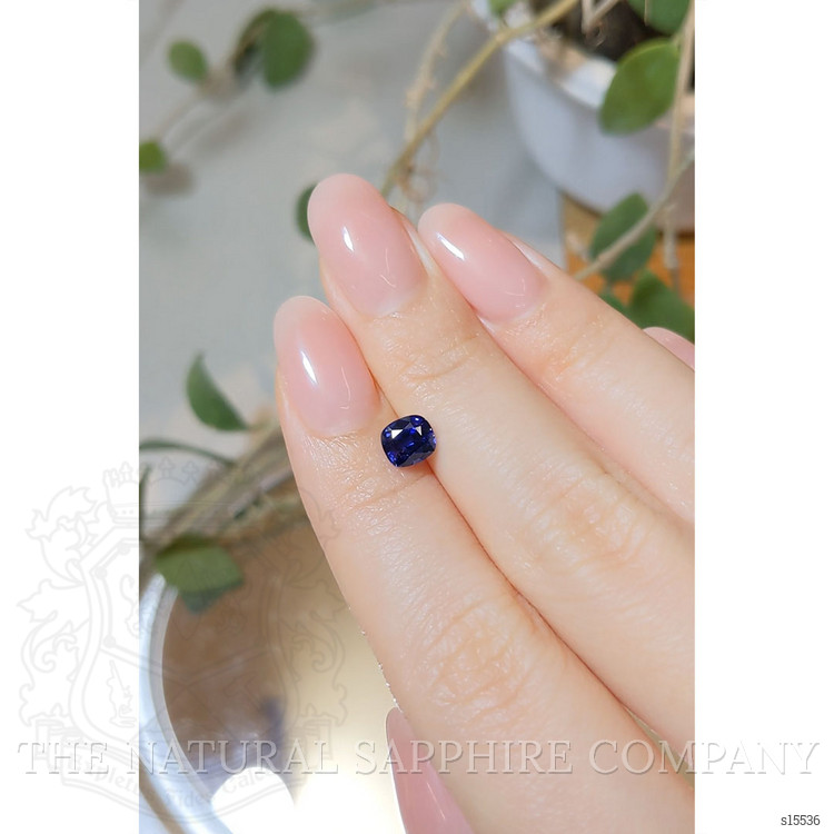 1.12 Ct. Blue Sapphire from Ceylon (Sri Lanka)