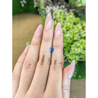 0.69 Ct. Blue Sapphire from Ceylon (Sri Lanka) Life Style