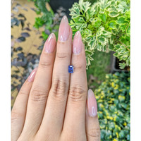 0.63 Ct. Blue Sapphire from Ceylon (Sri Lanka) Life Style