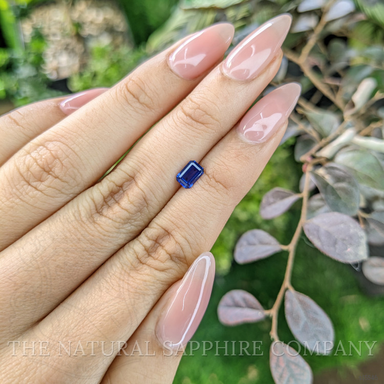 0.67 Ct. Blue Sapphire from Ceylon (Sri Lanka)