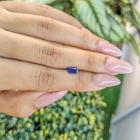 0.65 Ct. Blue Sapphire from Ceylon (Sri Lanka) Life Style