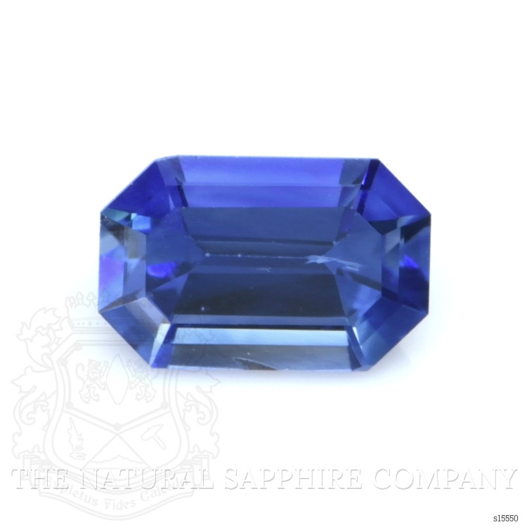 0.55 Ct. Blue Sapphire from Ceylon (Sri Lanka)
