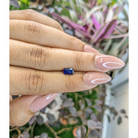0.84 Ct. Blue Sapphire from Ceylon (Sri Lanka) Life Style