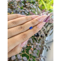 0.55 Ct. Blue Sapphire from Ceylon (Sri Lanka) Life Style