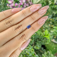 0.55 Ct. Blue Sapphire from Ceylon (Sri Lanka) Life Style
