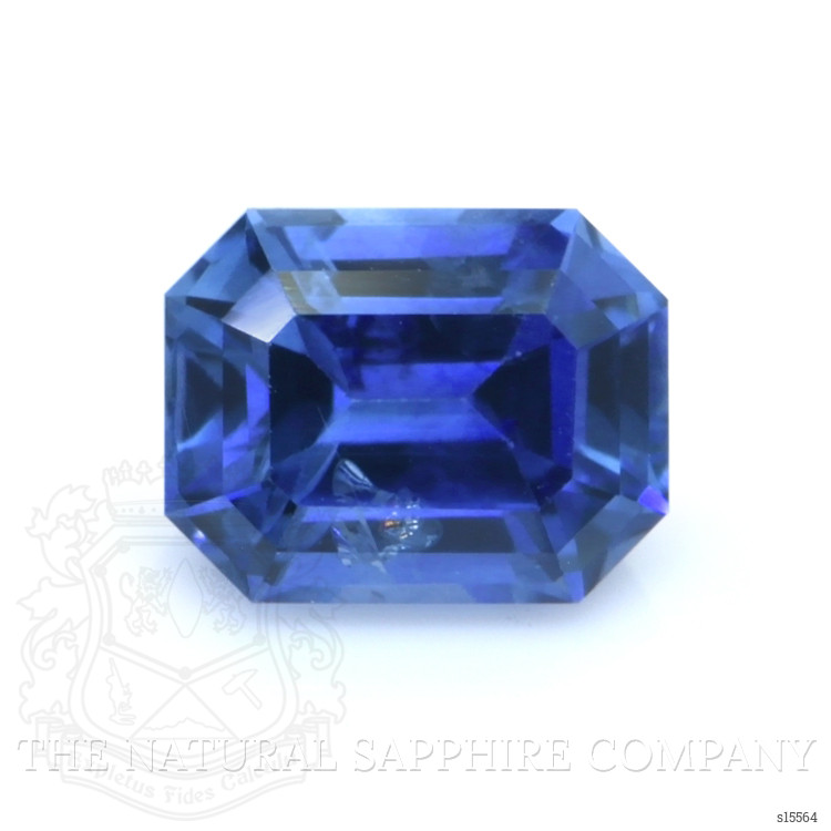 0.88 Ct. Blue Sapphire from Ceylon (Sri Lanka)
