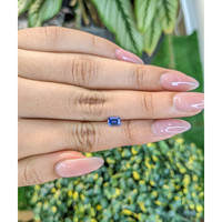 0.60 Ct. Blue Sapphire from Ceylon (Sri Lanka) Life Style