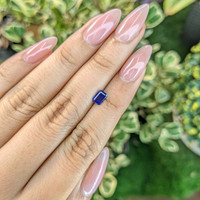 0.64 Ct. Blue Sapphire from Ceylon (Sri Lanka) Life Style