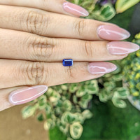 0.64 Ct. Blue Sapphire from Ceylon (Sri Lanka) Life Style