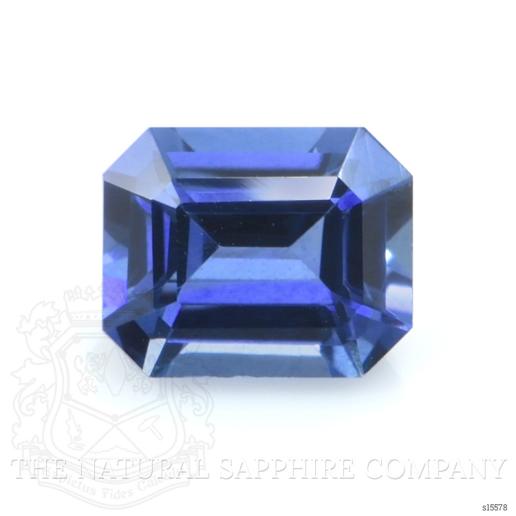 0.76 Ct. Blue Sapphire from Ceylon (Sri Lanka)