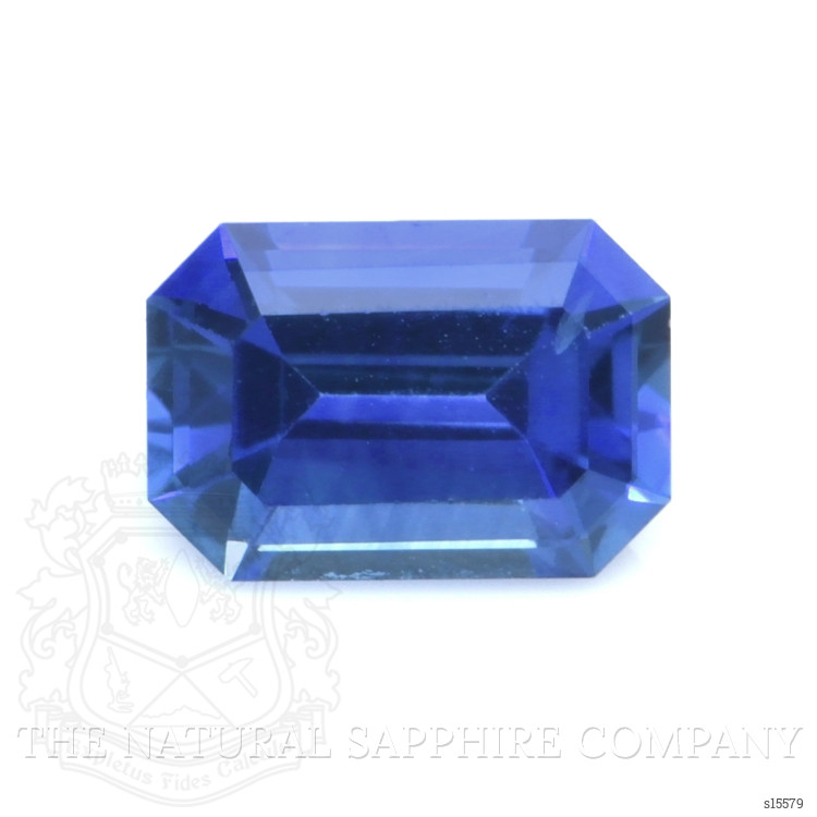 0.68 Ct. Blue Sapphire from Ceylon (Sri Lanka)